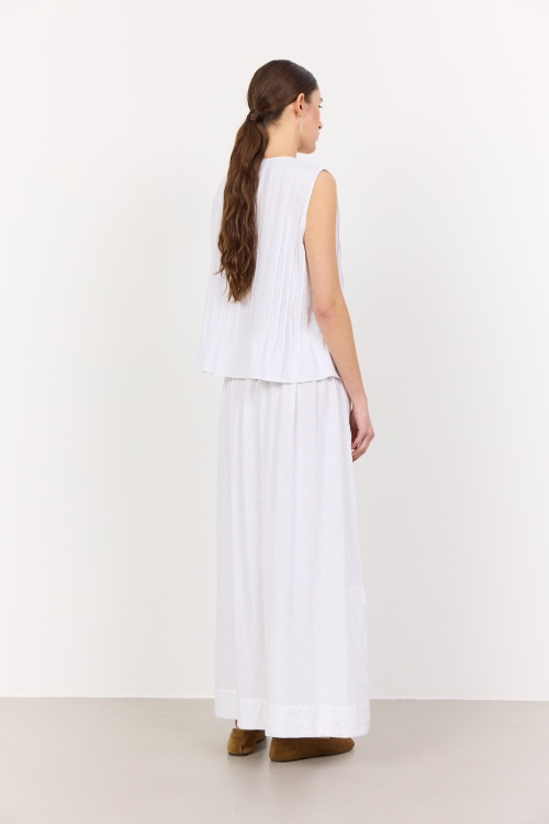 LR-NAJA 49 LINASISALDUSEGA top S25 - L100 - WHITE