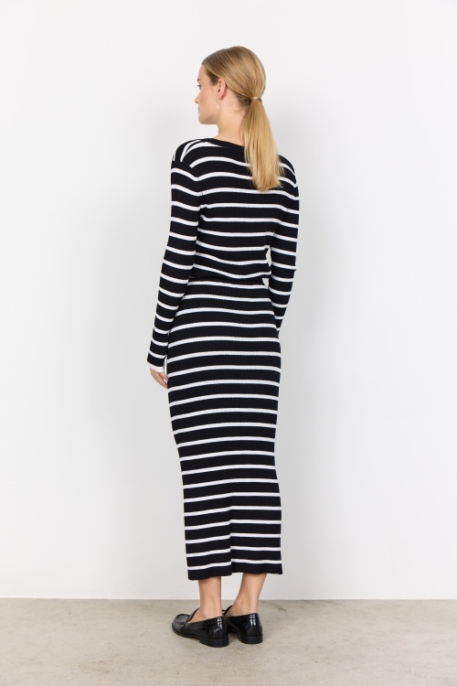 SC-DOLLIE STRIPE 777 pullover PS25 - 9999C BLACK COMBI