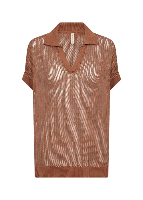 SC-LAURETTE 7 pullover S26 - 8710 TOFFEE