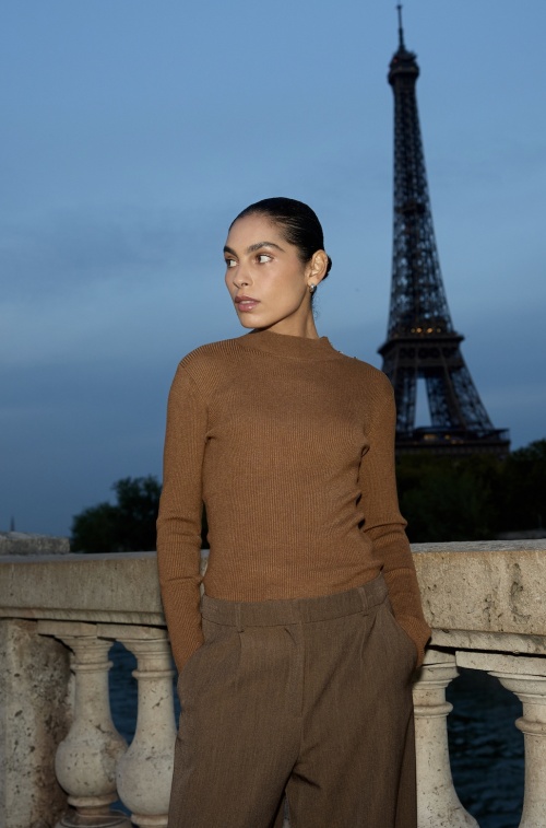 SC-ANN 1-C PÜKSID W25 - 98710 TOFFEE MELANGE