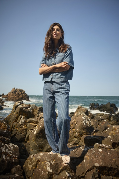 SC-CAISHO 2-B PÜKSID MS26 - 2035 MOONLIGHT BLUE DENIM