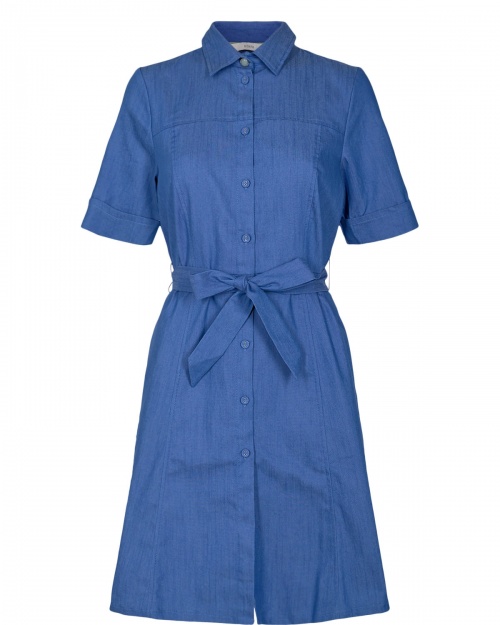 NUCATHLEEN kleit - 3013 Medium Blue Denim