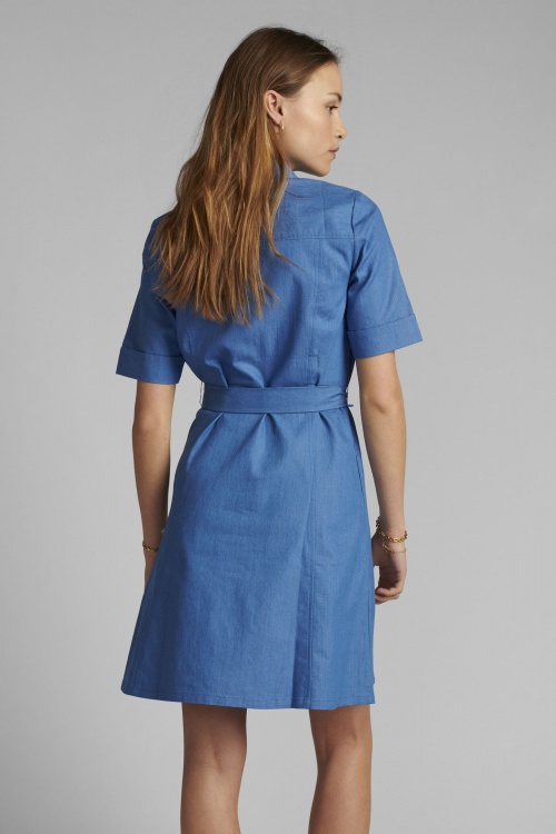 NUCATHLEEN kleit - 3013 Medium Blue Denim