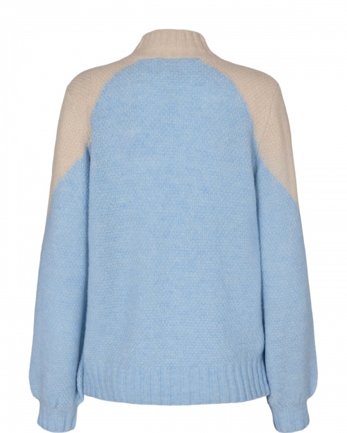 NUCALYPSO pullover LS - 3078 Cashmere Blue