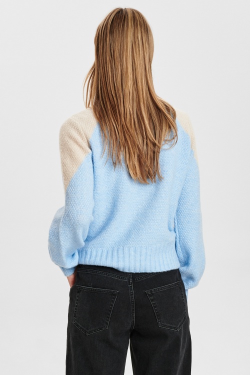 NUCALYPSO pullover LS - 3078 Cashmere Blue