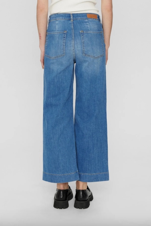 NUPARIS teksapüksid CROPPED LIGHT BLUE - 3010