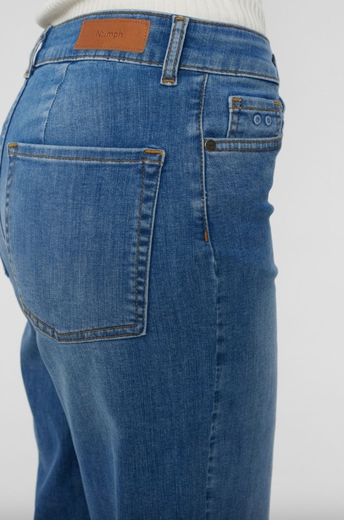 NUPARIS teksapüksid CROPPED LIGHT BLUE - 3010