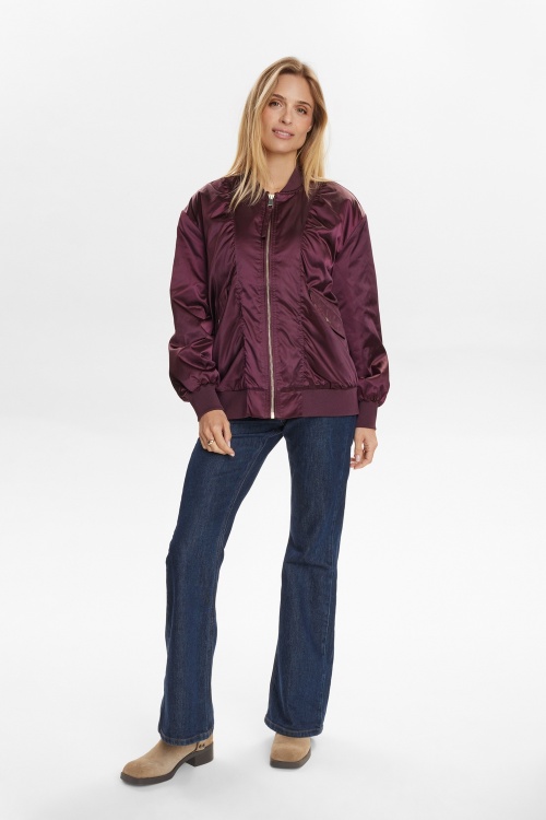 NUFRIA OVERSIZE BOMBER JAKK PF25 - 2721