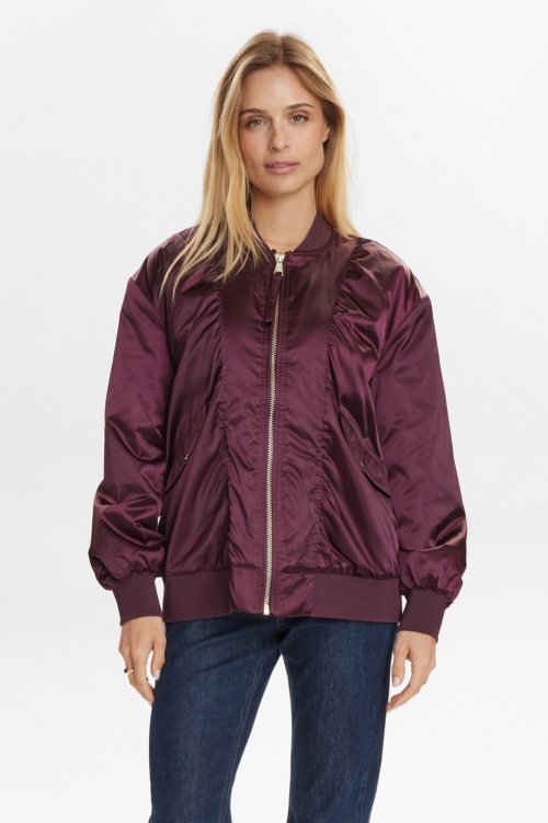 NUFRIA OVERSIZE BOMBER JAKK PF25 - 2721
