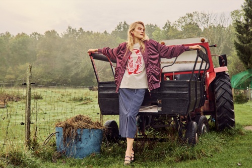 NUFRIA OVERSIZE BOMBER JAKK PF25 - 2721