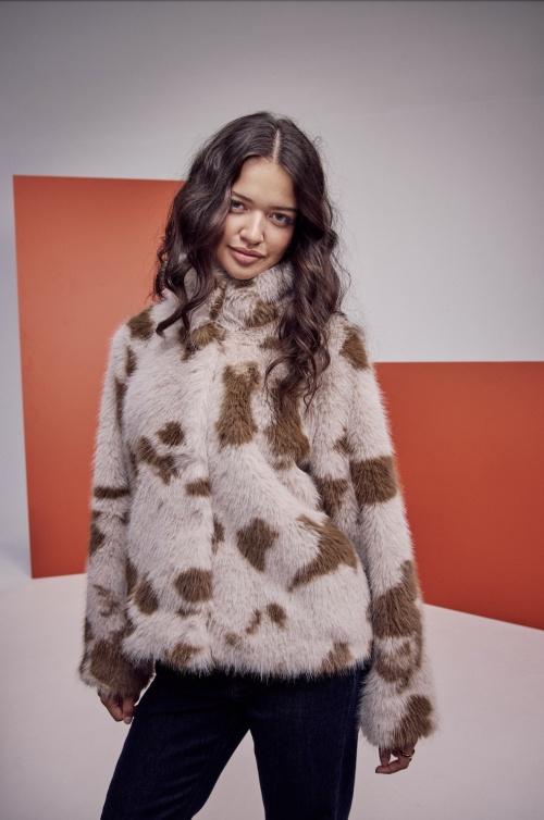 NUARIZONA jakk MF25 - 5698 BLACK COFFEE