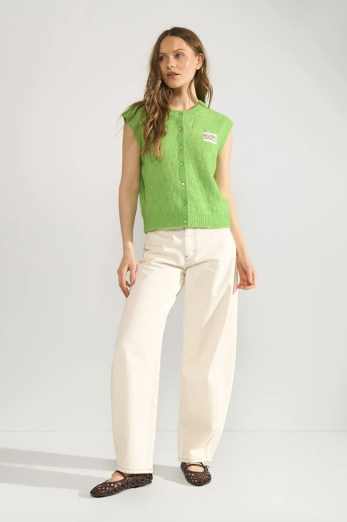 NURIETTE CHECK VEST PF26 - 4111