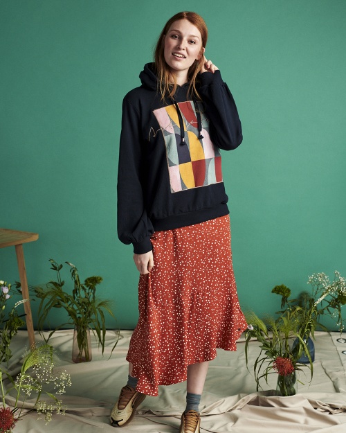 NUADDILYN dressipluus - 3038 SAPPHIRE