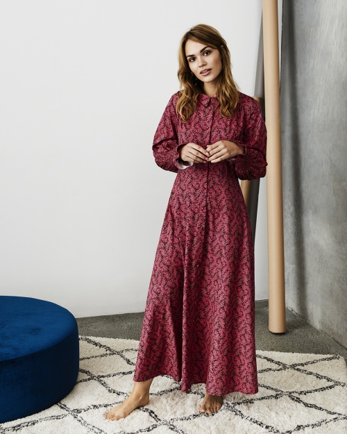 LYSTRA kleit - 2520 ROSE WINE